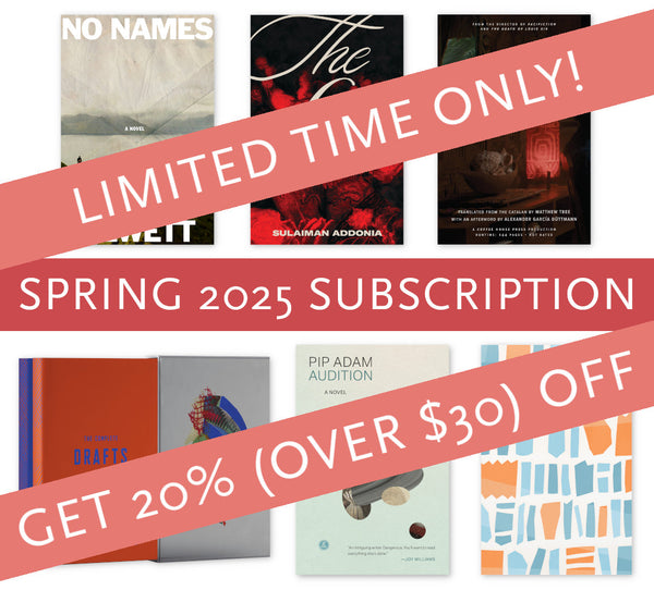 Spring 2025 Subscription Coffee House Press