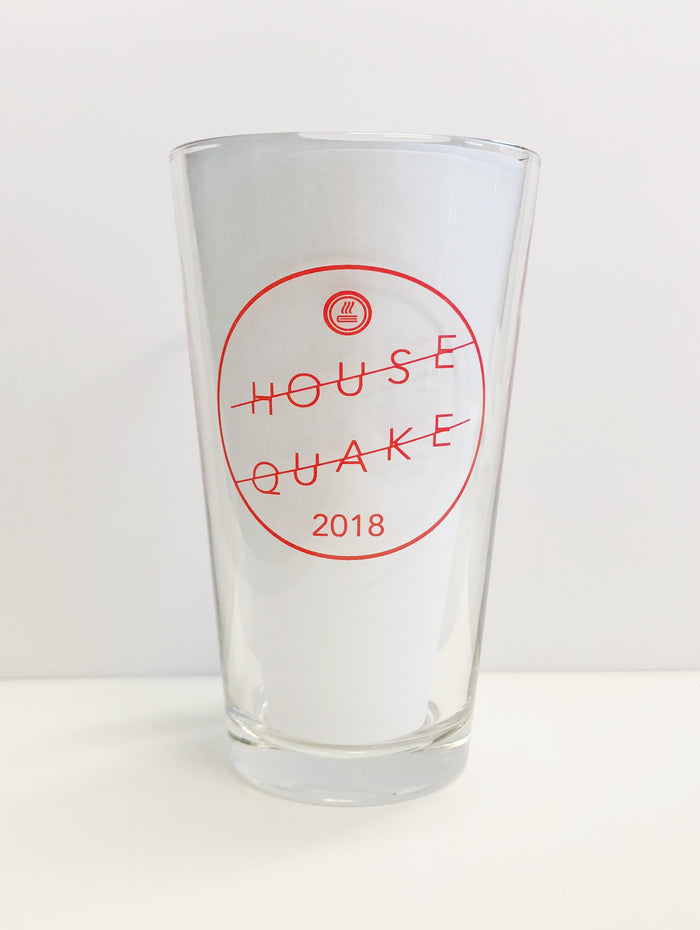 Housequake Pint Glass 2018