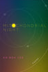 Book cover featuring a chromatic gradient of the rainbow with a grainy filter and thin lined circles intertwining around the minimal font title resembling the planet orbit paths