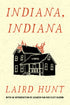 Book Cover with pale yellow background specked with black dogs with a black sketch of a farmhouse on fire centered between the title and author