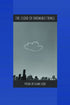 Cover of "The Cloud of Knowable Things," by Elaine Equi, showing a city sky line against a gray sky with one cartoon cloud floating above. 