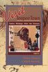 book cover featuring imagery of news clippings, horses, and images of Native Americans in the center with the title and author on the border in a scrapbook fashion