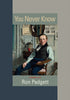 book cover featuring artistic image of a man sitting on a chair looking at the camera against a wall. Image centered on the cover with title and author above and below image.